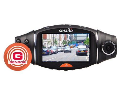 Pack to put wipe out banner Camera auto DVR Dual SMAILO STREETVIEW, 2.7", HD, G-Senzor