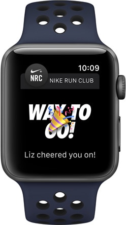 APPLE Watch Nike Series 3 GPS + Cellular, 42mm Space Gray