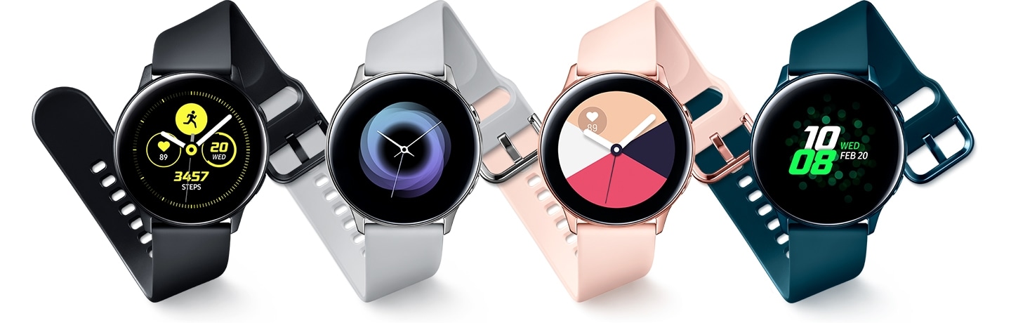 galaxy watch active green
