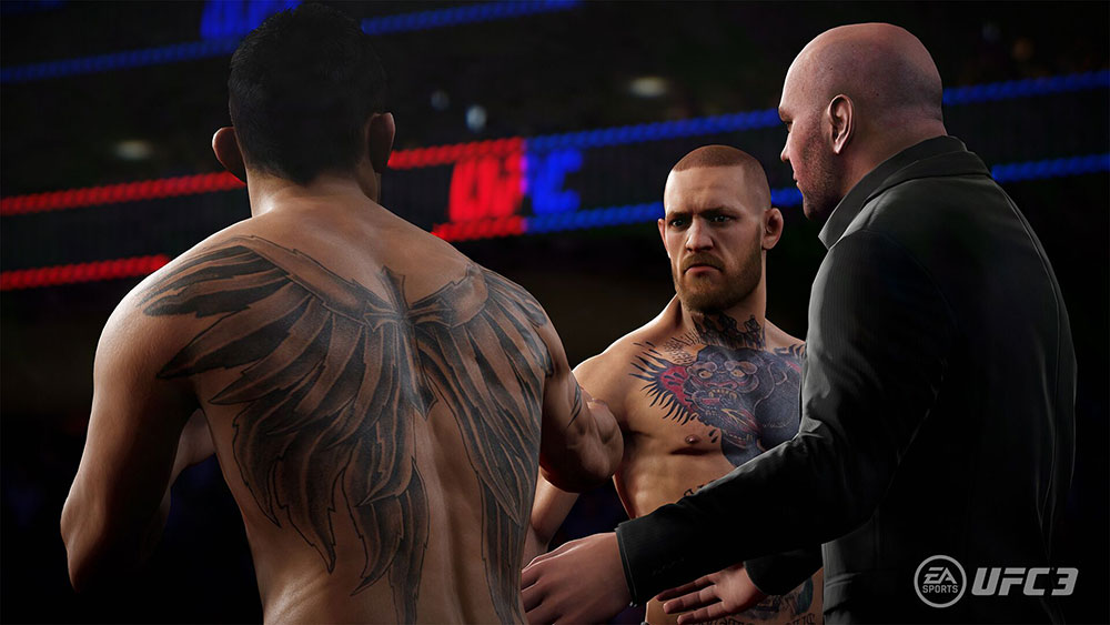 cheekbone Surroundings Swipe EA Sports UFC 3 PS4