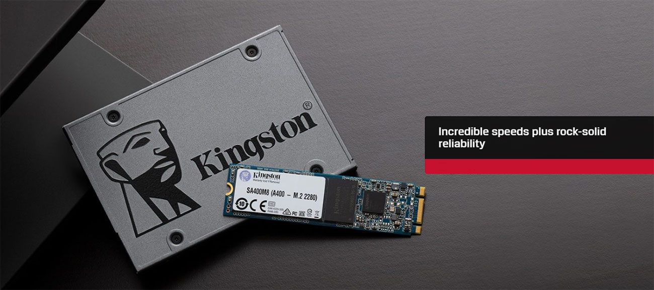 acquaintance Fraction claw Solid-State Drive (SSD) KINGSTON A400, 480GB, SATA3, 2.5", SA400S37/480G