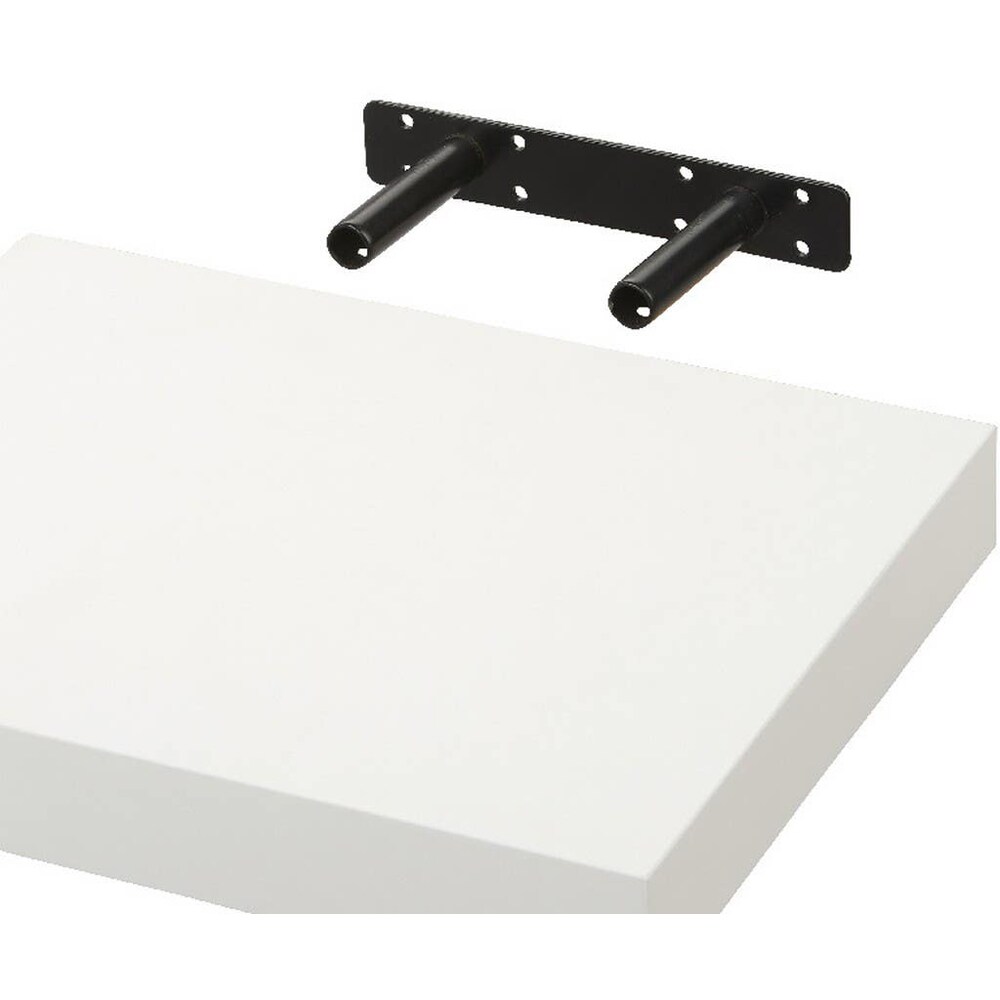 Polita GOODHOME Cusko, melamina, 30 x 23.5 x 3.8 cm, alb