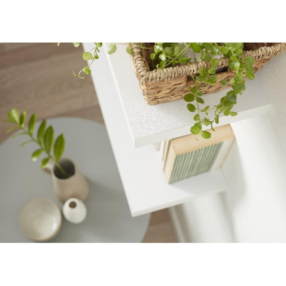 Polita GOODHOME Cusko, melamina, 30 x 23.5 x 3.8 cm, alb