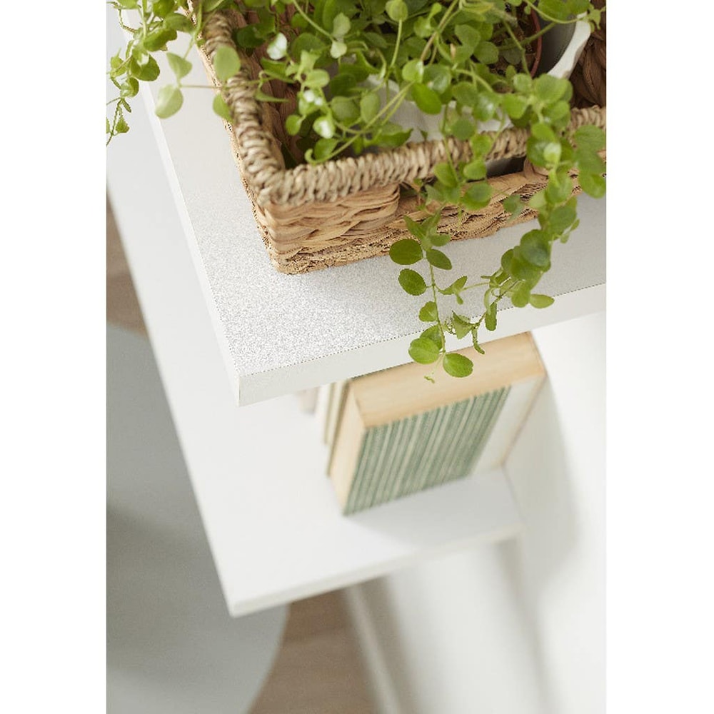 Polita GOODHOME Cusko, melamina, 60 x 23.5 x 3.8 cm, alb