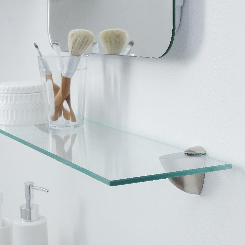 Polita GOODHOME Deco Eono, sticla, 60 x 15 x 0.5 cm, transparent