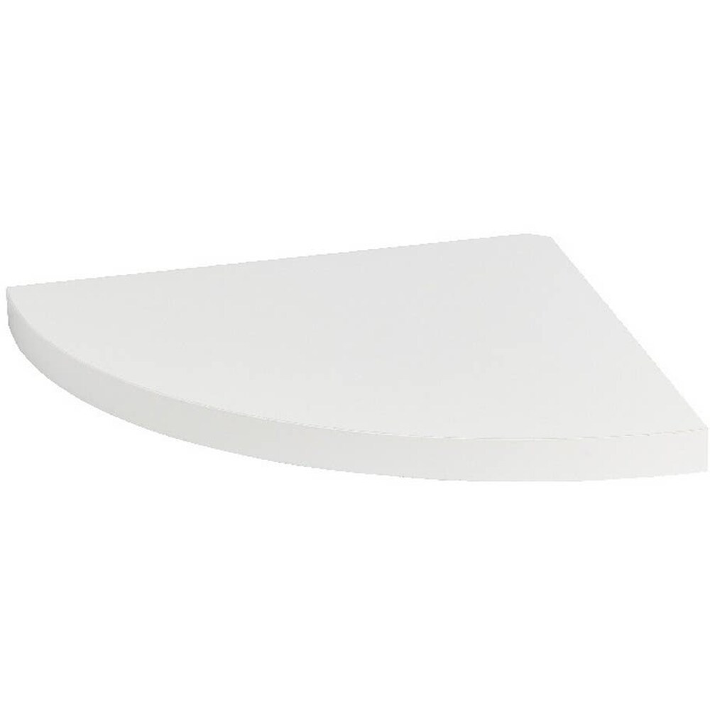 Polita GOODHOME, melamina, 25 x 25 x 2 cm, alb