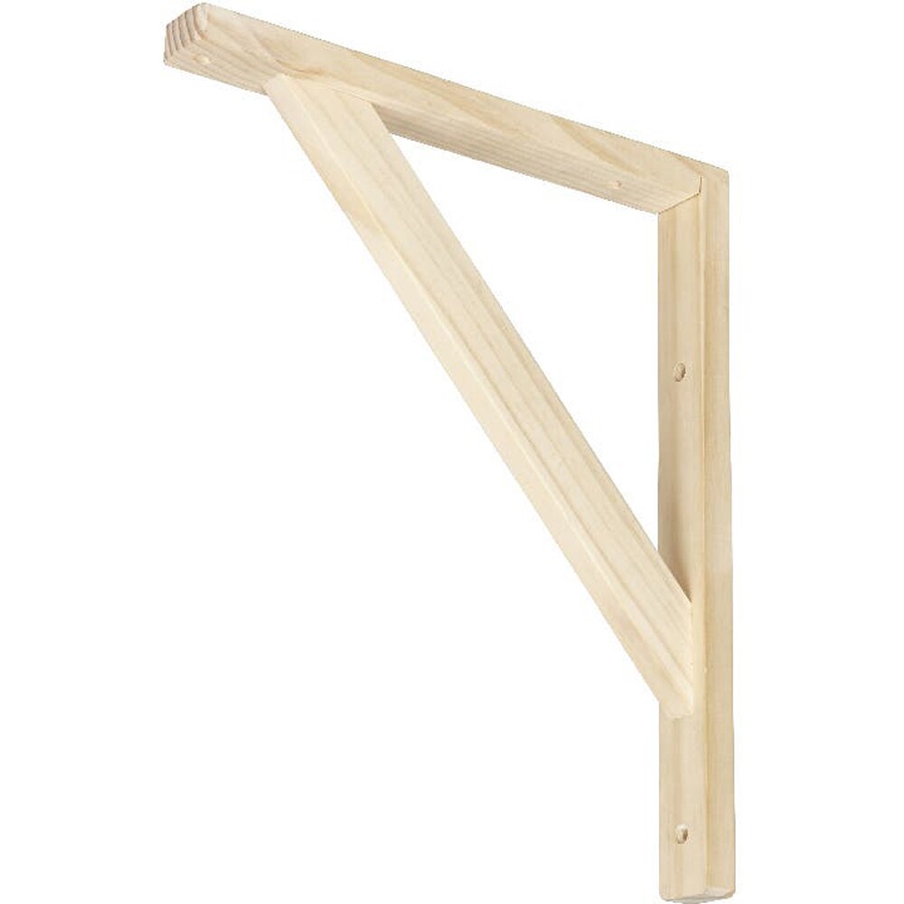 Suport raft GOODHOME Timber, lemn, 30 x 3 x 25 cm, maro