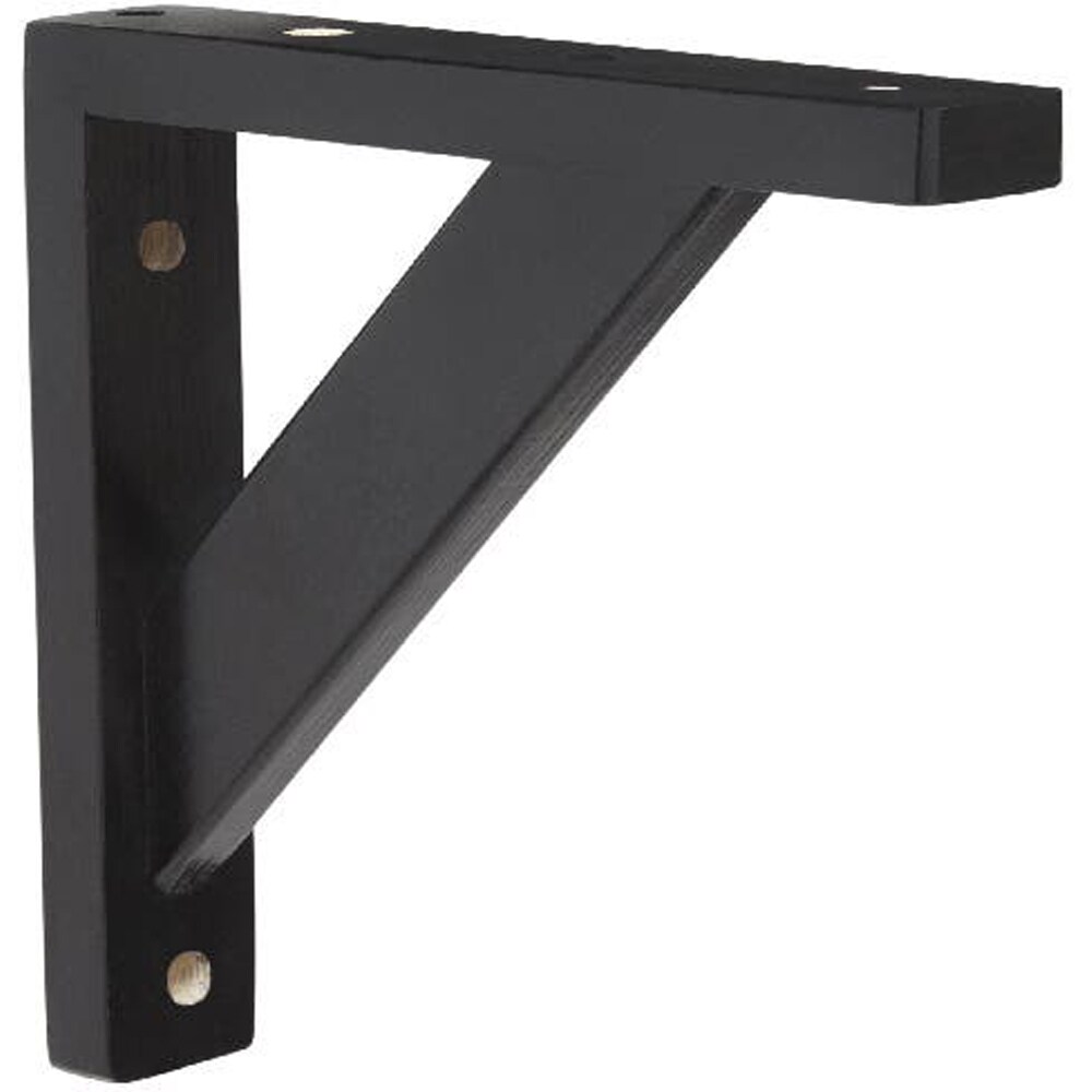 Suport raft GOODHOME Timber, lemn, 30 x 3 x 25 cm, negru