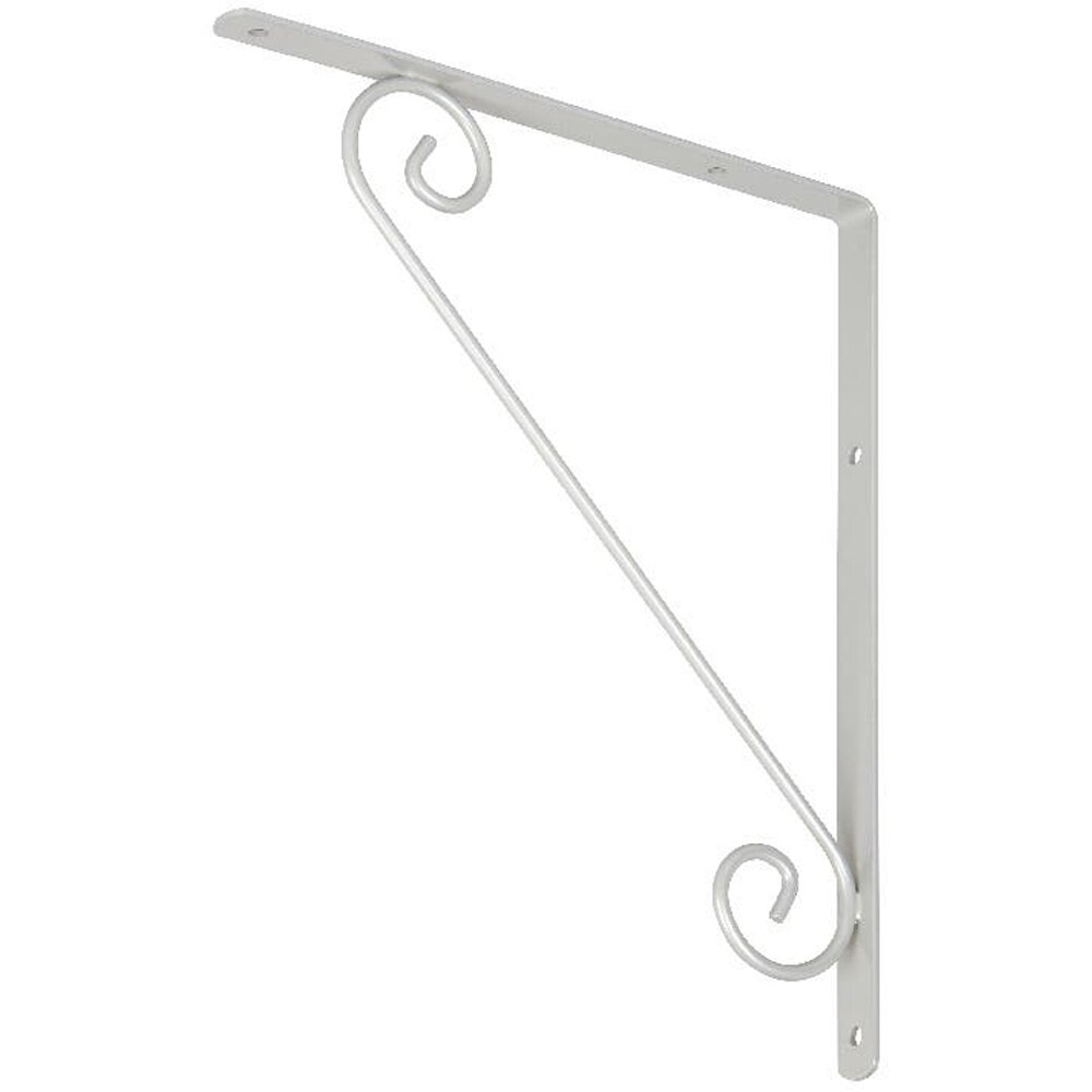 Suport raft GOODHOME Antik, aluminiu, 20 x 2 x 15 cm, gri