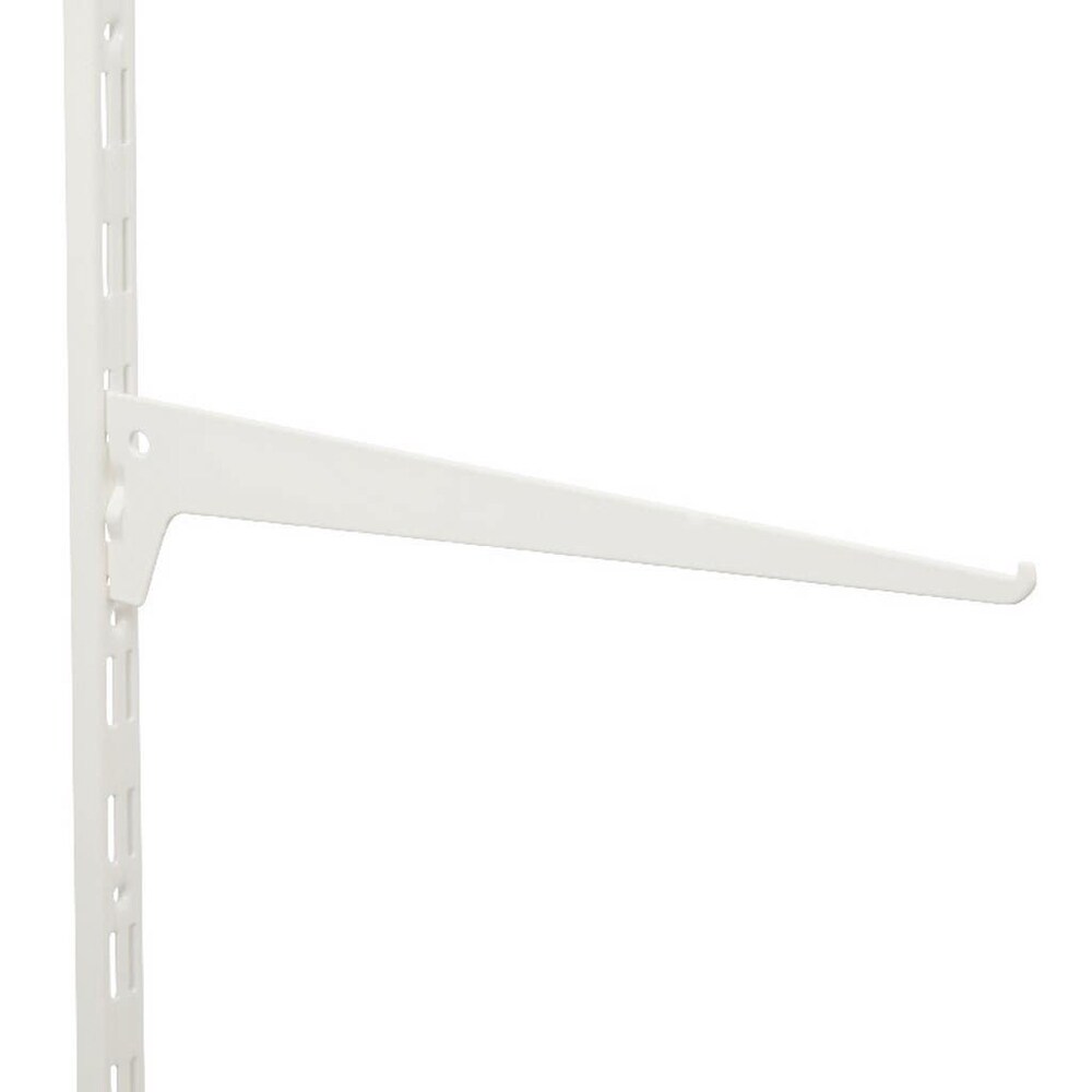 Suport raft FORM Lony, otel, 41.6 x 0.25 x 7.2 cm, alb