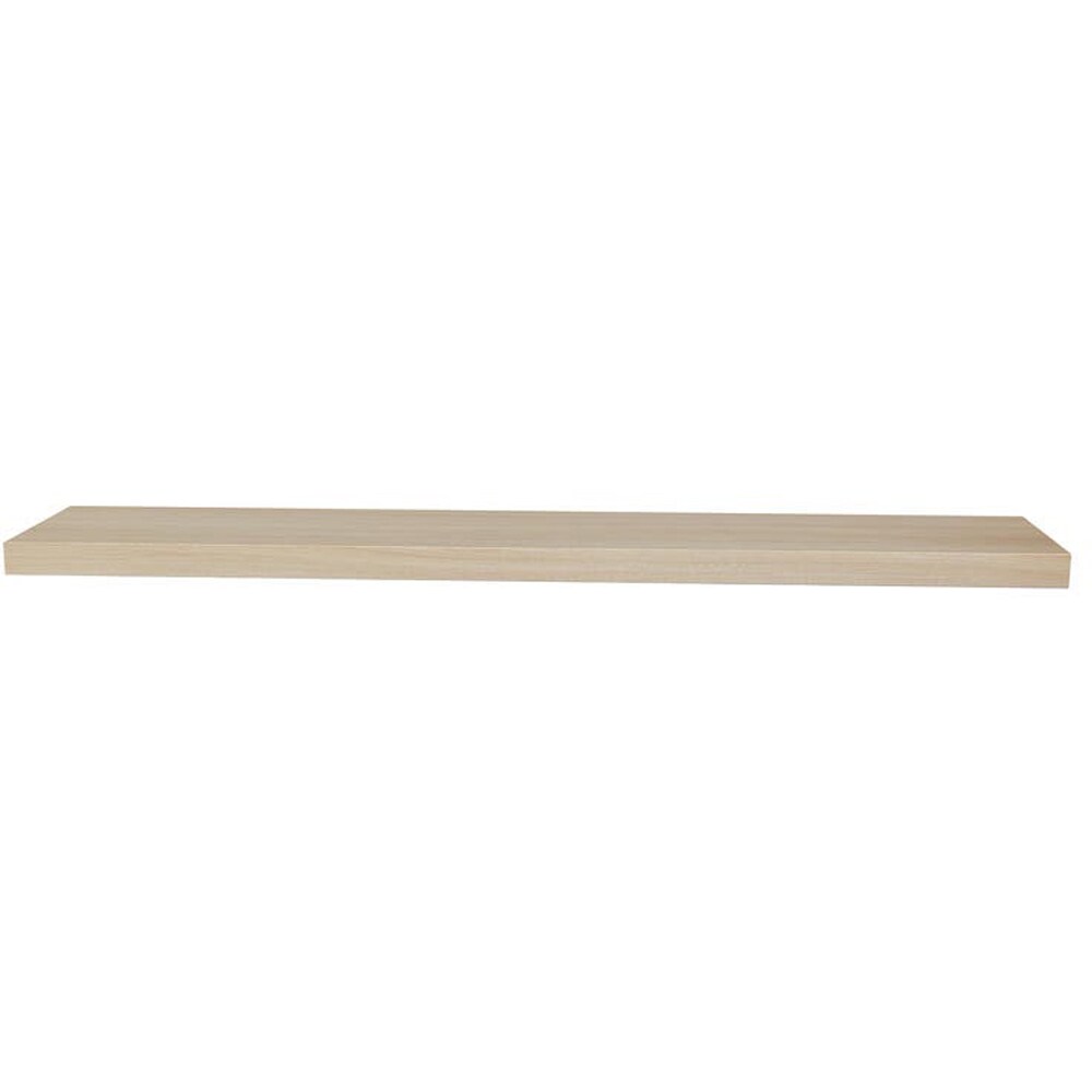 Polita GOODHOME Cusko, melamina, 118 x 23.5 x 3.8 cm, stejar