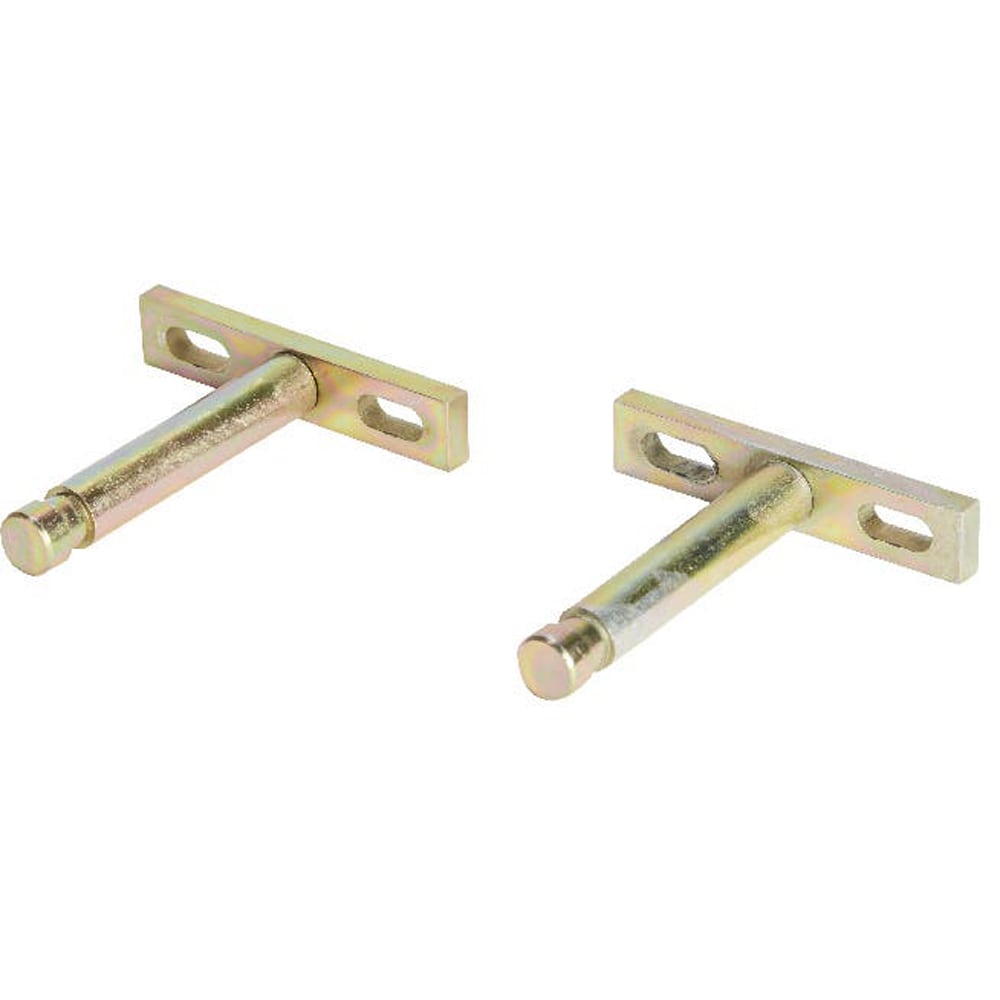 Suport raft GOODHOME, otel, 6 x 6.5 x 6 cm, 2 bucati, auriu