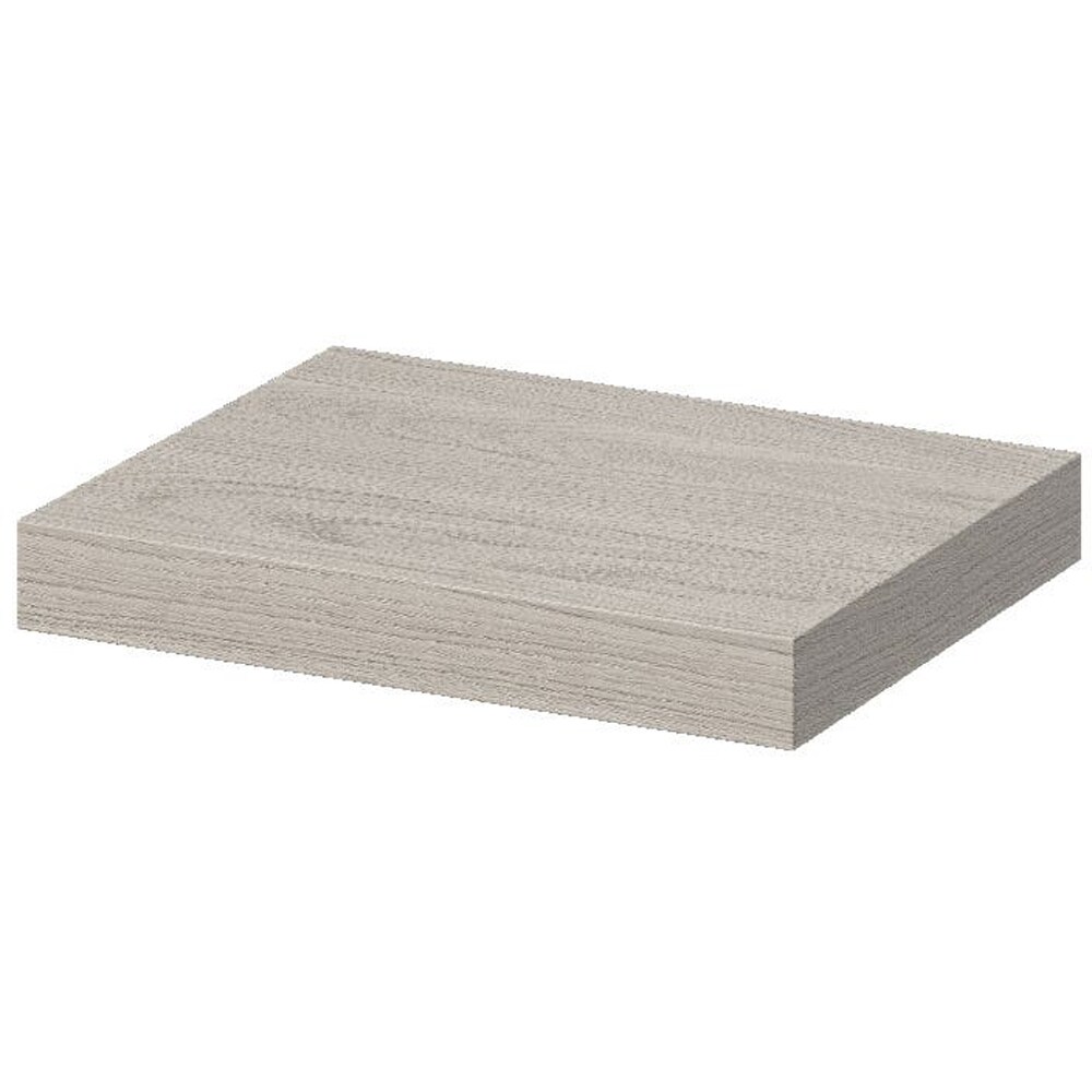 Polita GOODHOME Cusko, melamina, 30 x 23.5 x 3.8 cm, stejar