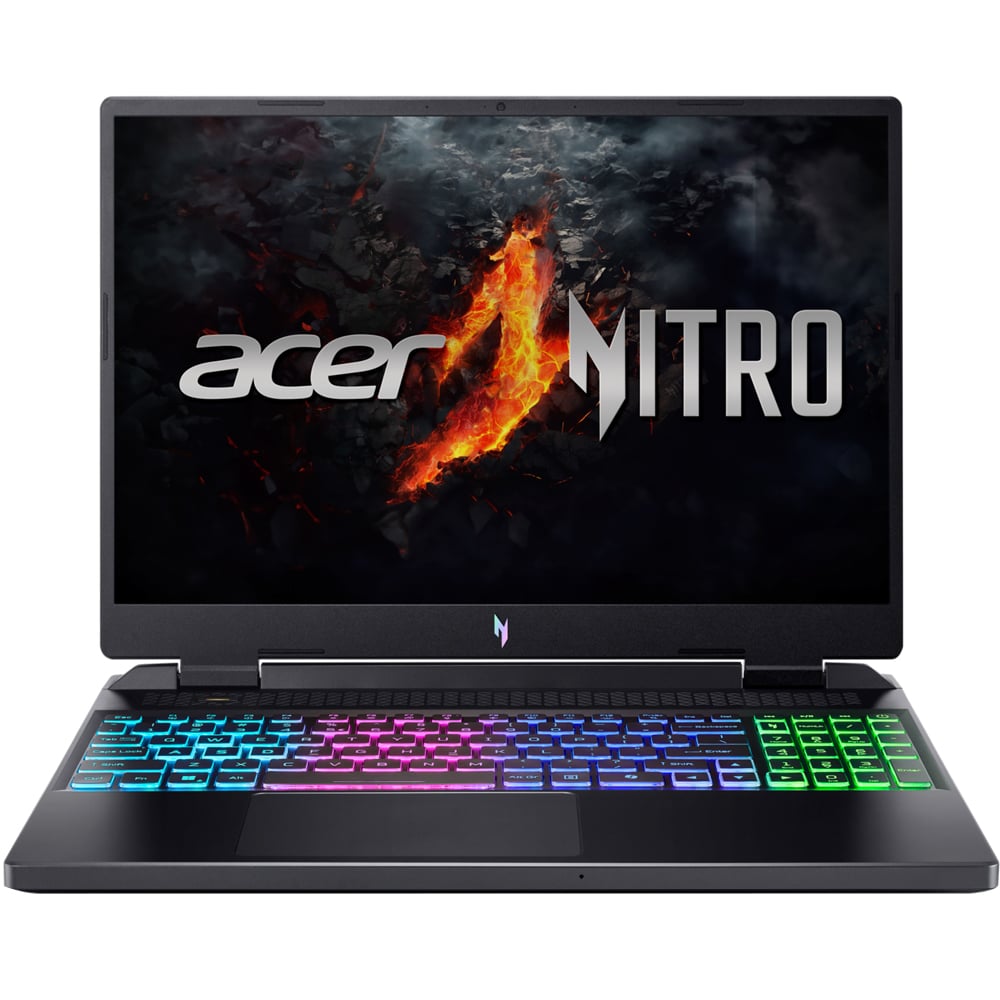 Laptop Gaming ACER Nitro 16 AN16-42-R0AL, AMD Ryzen 7 8845HS pana la 5.1GHz, 16" WUXGA, 16GB, SSD 1TB, NVIDIA GeForce RTX 4060 8GB, Free DOS, negru