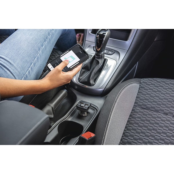 Modulator FM HAMA 14164, Bluetooth, MicroSD, USB, negru