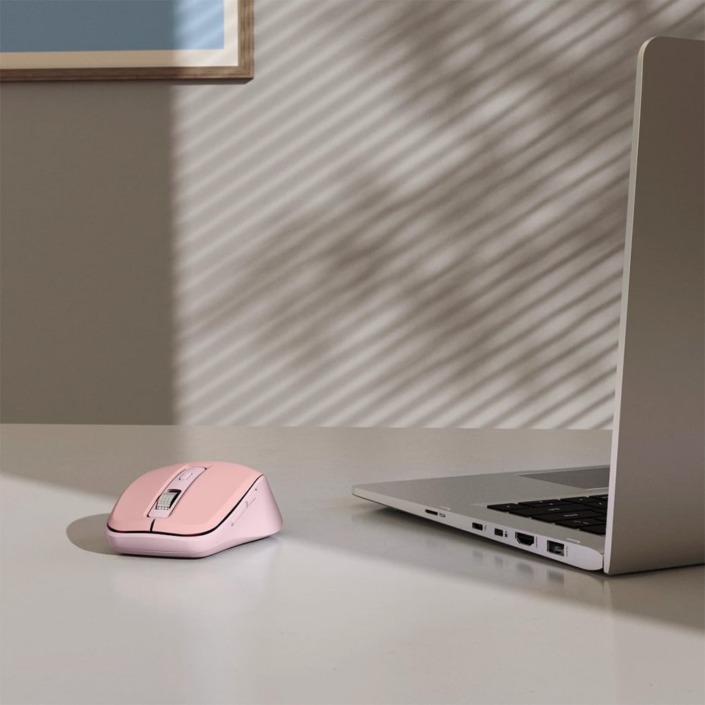 Mouse Wireless HAMA WM-450, 1600 dpi, roz