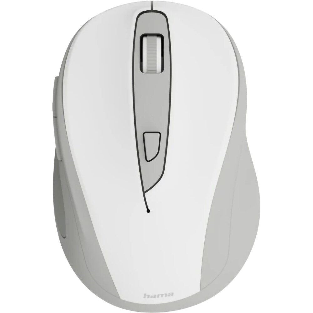 Mouse Wireless HAMA WM-400, 1600 dpi, alb