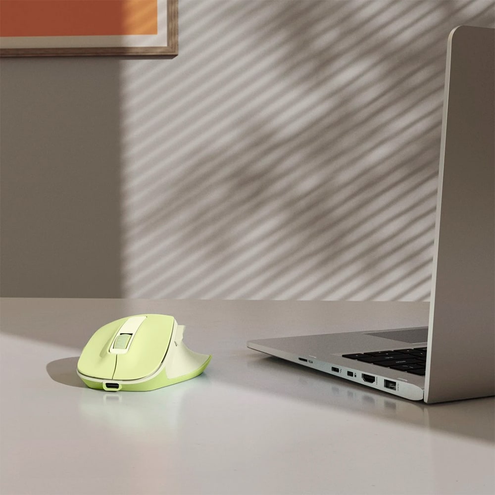 Mouse Wireless HAMA WM-500, 1600 dpi, verde