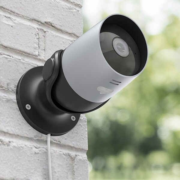 Camera IP Wireless exterior HAMA 176577, Full HD 1080p, IR, Night Vision, Alb