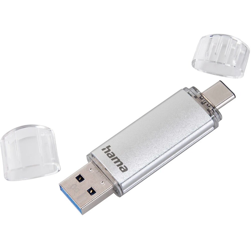 Memorie USB HAMA C-Laeta 181075, 256GB, USB 3.0, argintiu