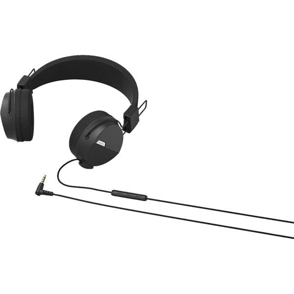Casti HAMA Next 184045, Cu fir, On-ear, Microfon, negru