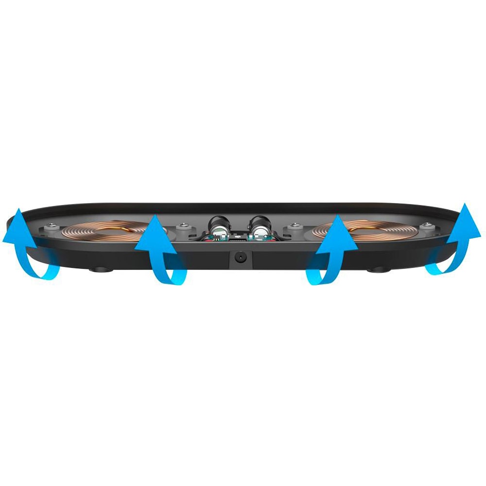 Incarcator wireless HAMA QI-FC10 DUO 188326, 10W, universal, QI, negru