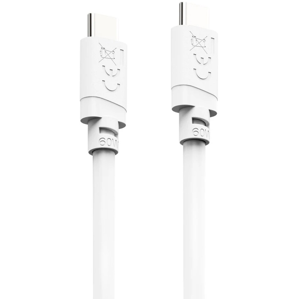 Cablu date HAMA 201809, USB-C - USB-C, 2m, alb
