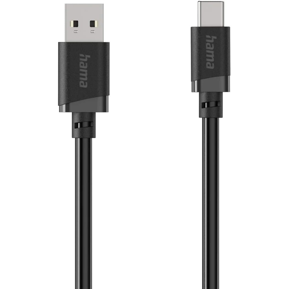 Cablu date HAMA 201814, USB-A - USB-C, 3m, negru