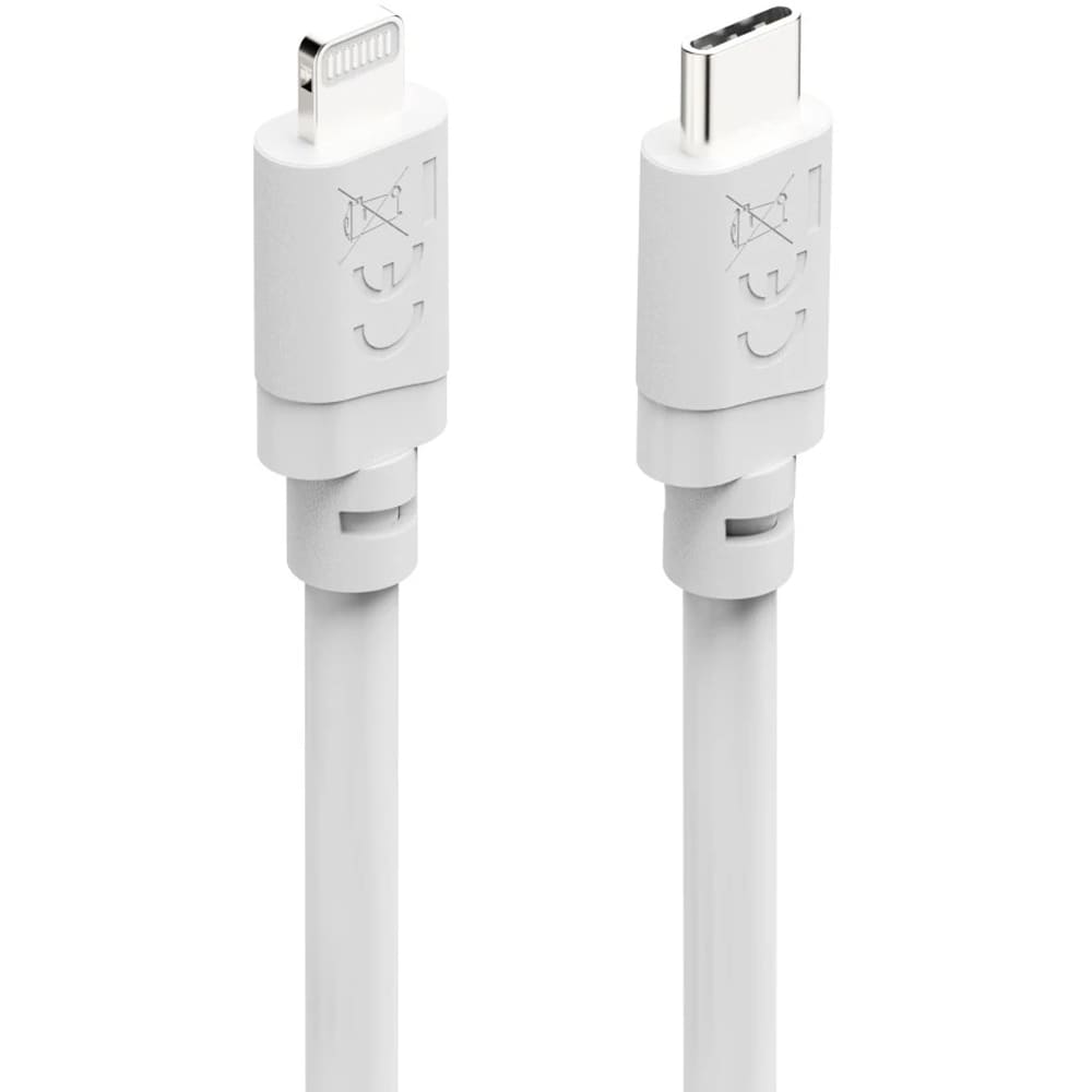 Cablu date HAMA 201817, USB-C - Lightning, 3m, alb