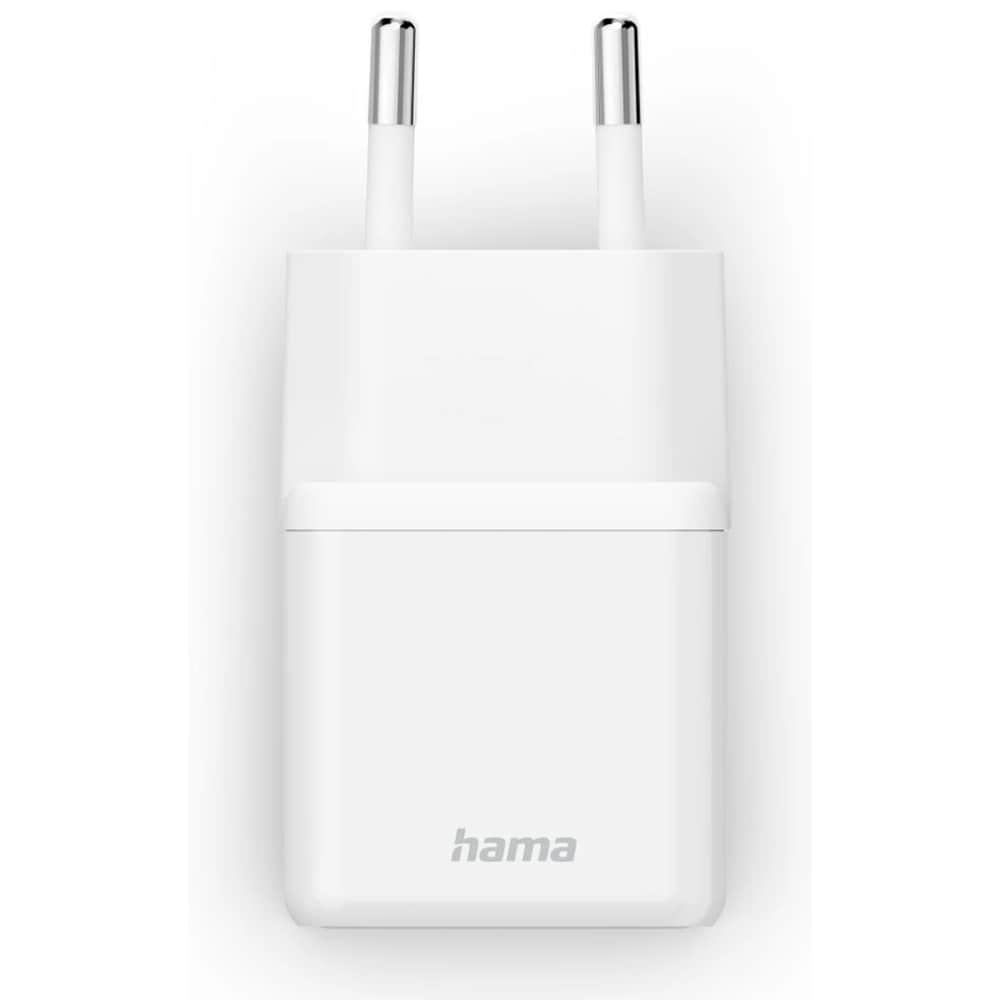 Incarcator retea HAMA 201942, 1x USB-C, Power Delivery (PD), GaN, 100W, alb