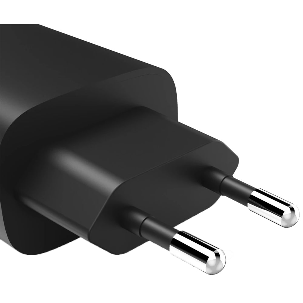 Incarcator retea HAMA 201960, 1x USB-A, 1x USB-C, Power Delivery (PD), 30W, negru
