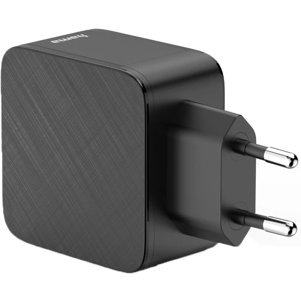 Incarcator retea HAMA 201961, 1x USB-A, 2x USB-C, Power Delivery (PD), 65W, negru