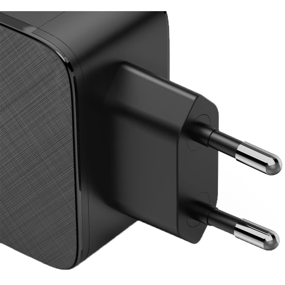 Incarcator retea HAMA 201961, 1x USB-A, 2x USB-C, Power Delivery (PD), 65W, negru