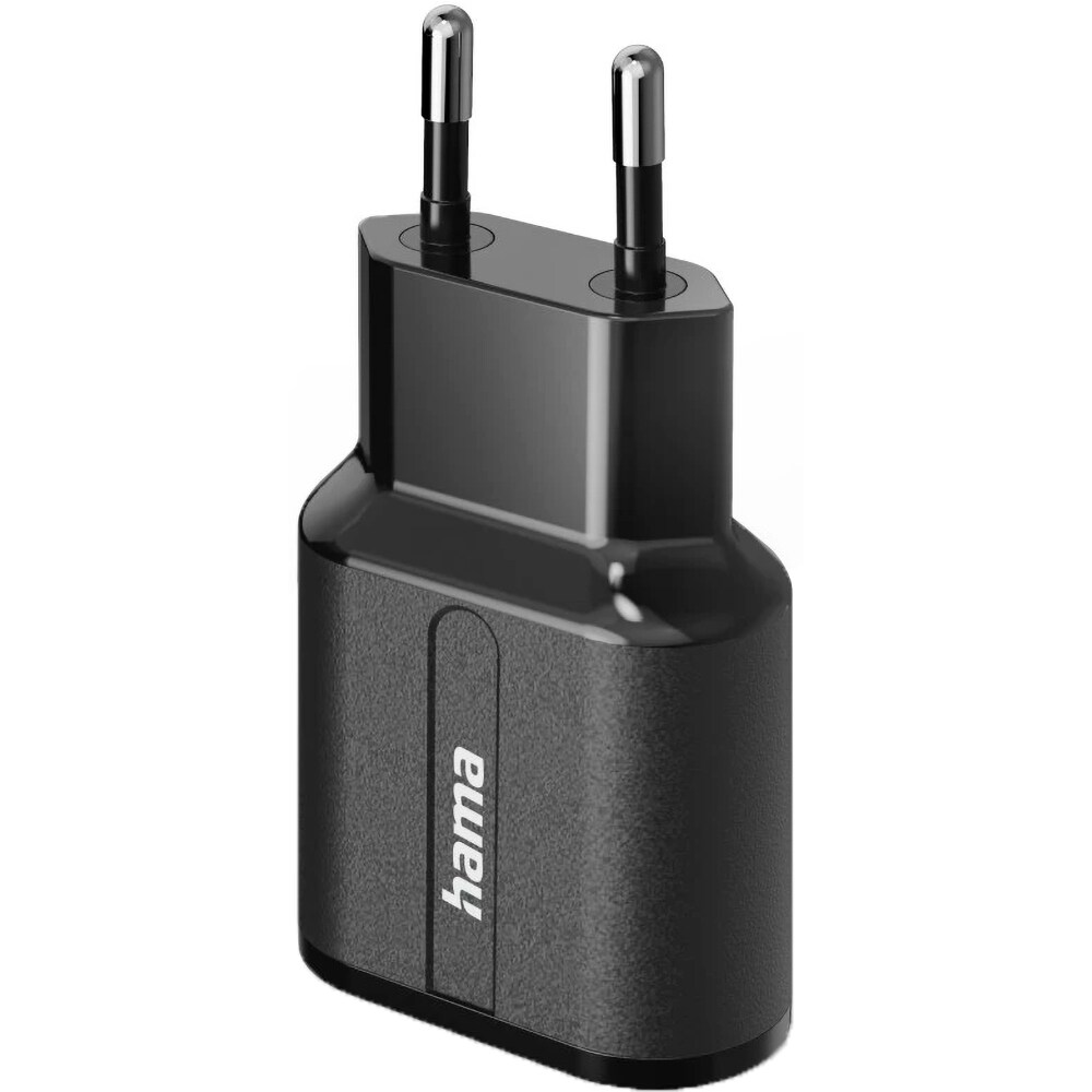 Incarcator retea HAMA 201971, 2x USB-A, 12W, negru