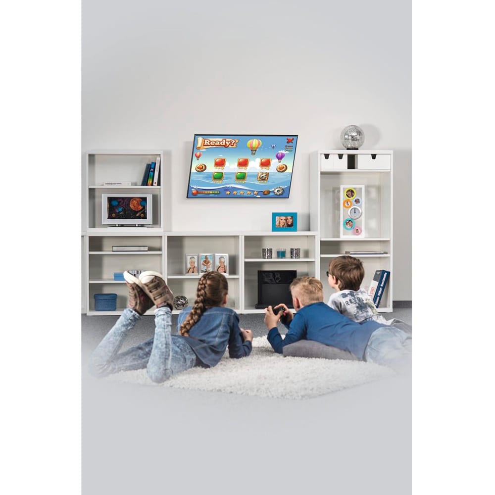 Suport TV perete HAMA 220814, reglabil, 32-75", 40kg, negru