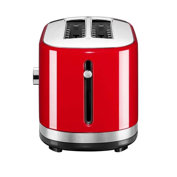 Prajitor de paine KITCHENAID 5KMT4116EER, 4 felii, 1800W, rosu-argintiu