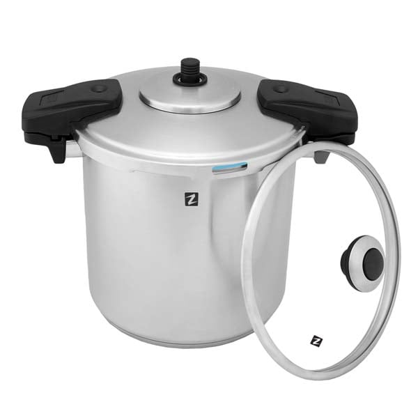 Oala sub presiune ZOKURA Z1001, 8l, 22cm, inox, argintiu