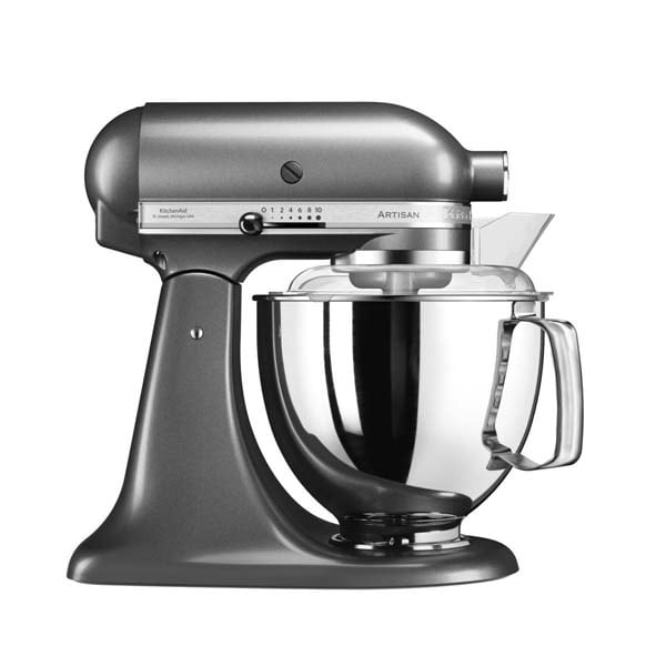 Mixer cu bol KITCHENAID Artisan Elegance 5KSM175PSEMS, 4.8l, 300W, 10 trepte viteza, argintiu 