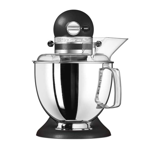 Mixer cu bol KITCHENAID Artisan Elegance 5KSM175PSEBK, 4.8l, 300W, 10 trepte viteza, negru 