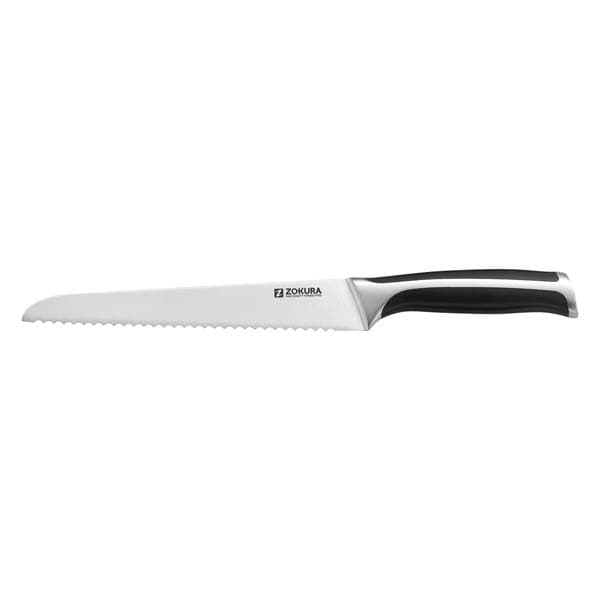 Set cutite ZOKURA Z1025, 14 piese, 9 - 20cm, inox, negru