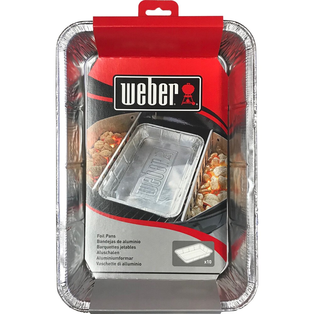Tavi colectare WEBER, aluminiu, 10bucati