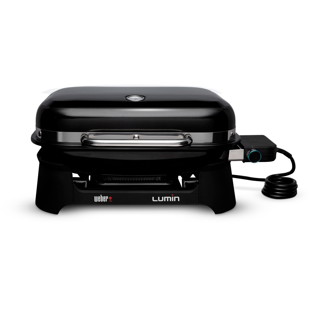 Gratar electric WEBER Lumin Compact 1502044, 2200W, negru