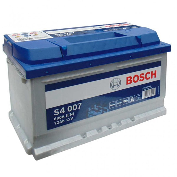 Baterie auto BOSCH S4 007, 12V, 72Ah, 680A