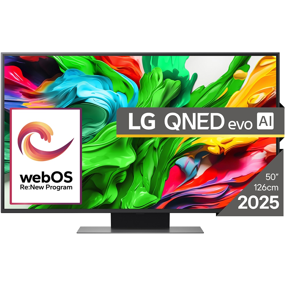 Televizor QNED Evo MiniLED Smart LG 50QNED86A3C, Ultra HD 4K, HDR, 126cm
