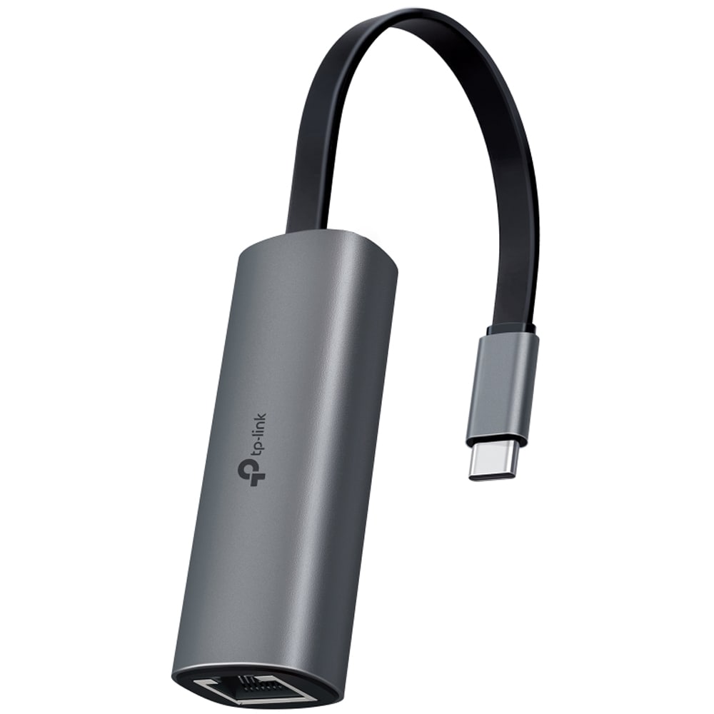 Adaptor USB Type C - Ethernet TP-LINK UE302C, 2.5 Gbps, argintiu