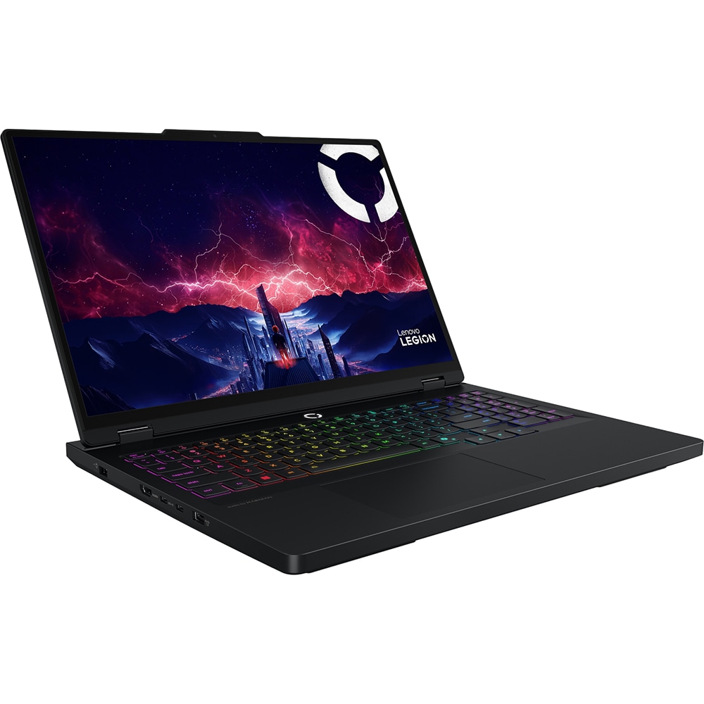 Laptop Gaming LENOVO Legion Pro 5 16AFR10, AMD Ryzen 9 9955HX pana la 5.4GHz, 16" WQXGA, 32GB, 2TB, NVIDIA GeForce RTX 5070 8GB, Free Dos, Eclipse Black