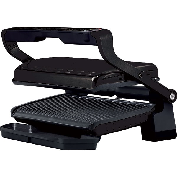 Gratar electric TEFAL OptiGrill + XL GC722834, 2000W, 9 programe automate, negru