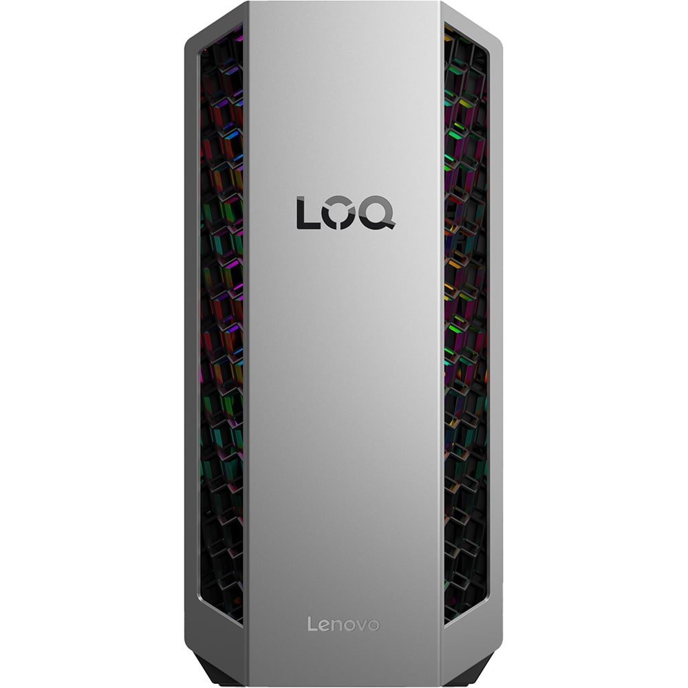 Sistem Desktop Gaming LENOVO  LOQ Tower 26ADR10, AMD Ryzen 7 8745HX pana la 5.1GHz, 16GB, SSD 512GB, NVIDIA GeForce RTX 5050 8GB, Free Dos
