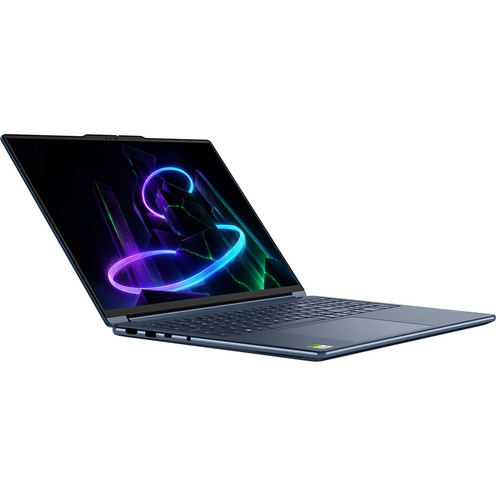 Laptop 2 in 1 LENOVO Yoga 9 16N1X11, NVIDIA RTX Spark pana la 4GHz, 16" 2.8K Touch OLED, 64GB, SSD 1TB, NVIDIA Blackwell RTX 6144-core GPU, Windows 11 Pro, Cosmic bleu