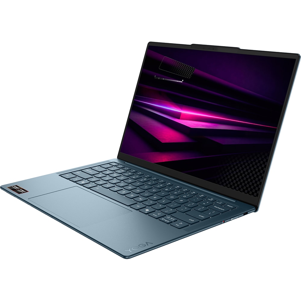 Laptop 2 in 1 LENOVO Yoga 7 14AGP11, AMD Ryzen AI 7 445 pana la 4.6GHz, 14" WQXGA+, 32GB, 1TB, AMD Radeon 840M, Windows 11 Home, Tidal Teal